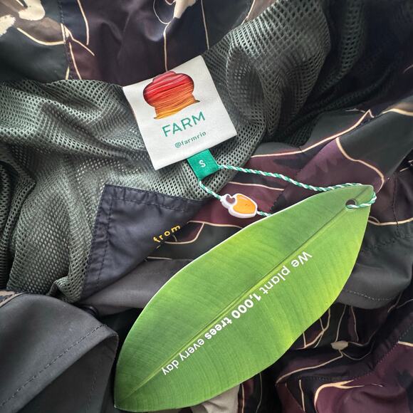 Farm Rio Elephants Maxi Raincoat - Picture 8 of 8